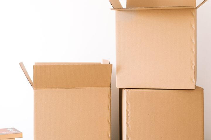Packing books into a box